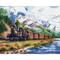 Ideyka Train Home Painting by Numbers Kit
